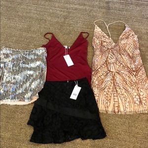 Showpo NWT OUTFITS XS